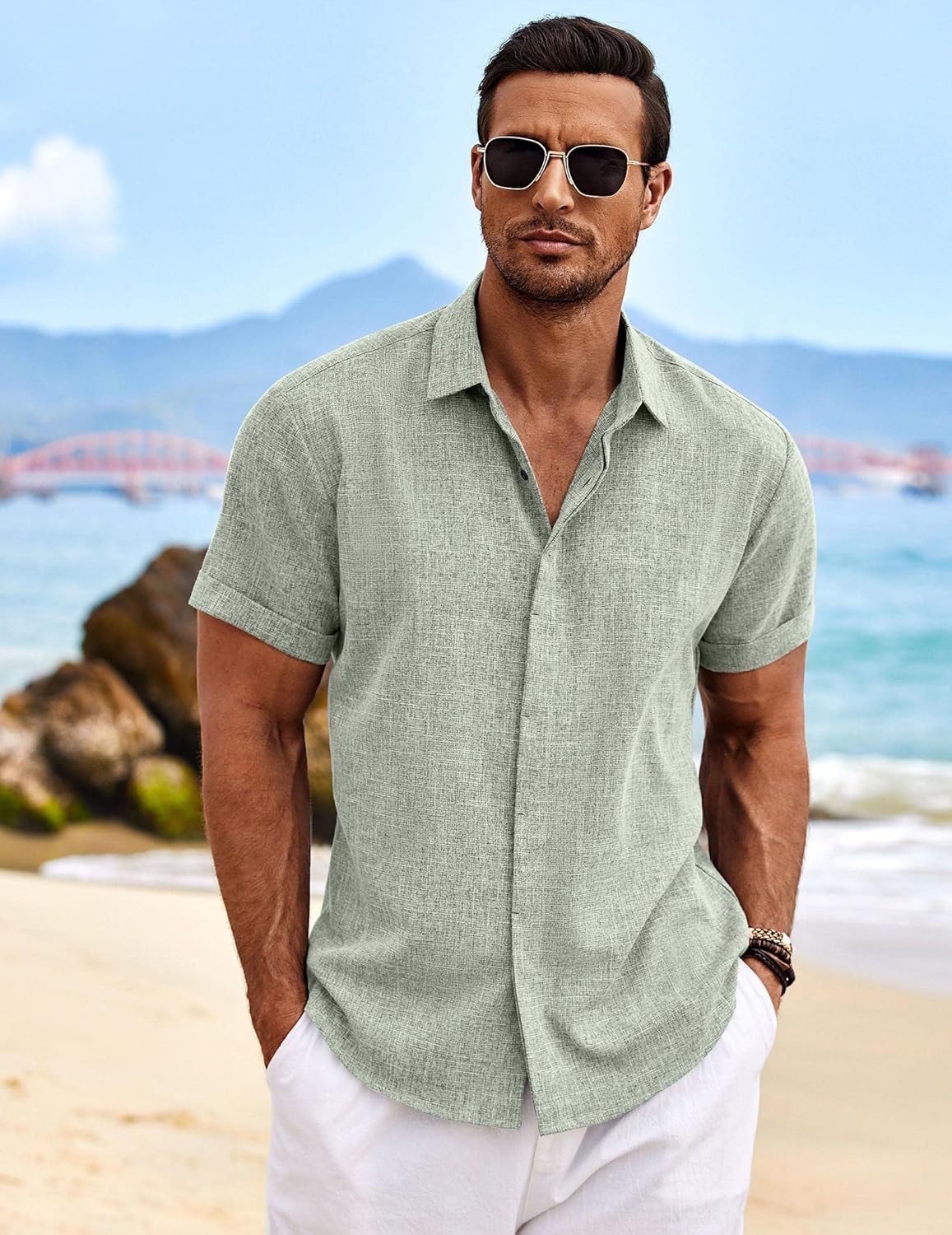 Cool Linen Beach Shirt