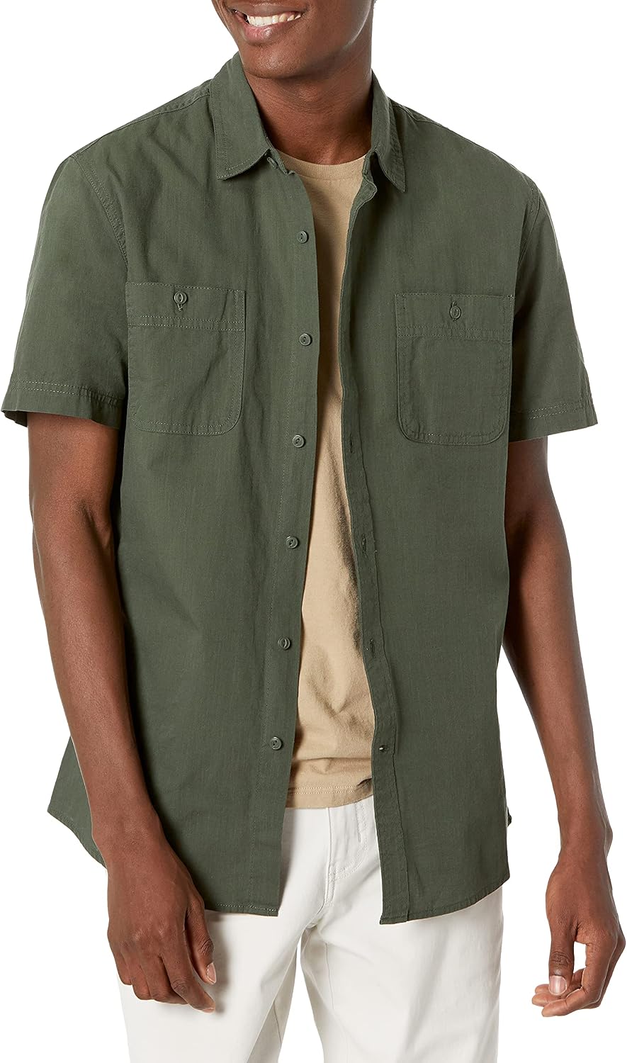 Easygoing Chambray Shirt for Men